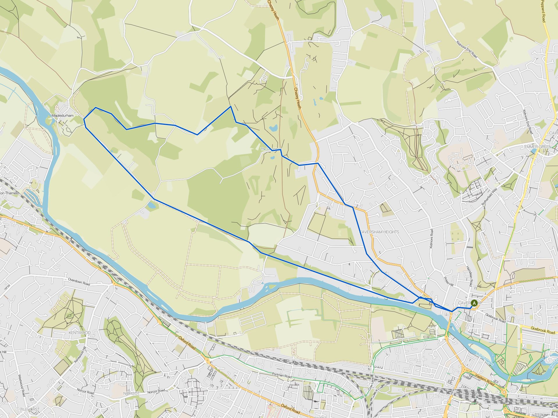 The best walks and hikes around Reading | Komoot